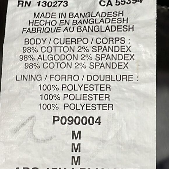 NWOT Lee Platinum Label Gray Jean Jacket.  Size M medium 8/10 98% cotton - Picture 11 of 11